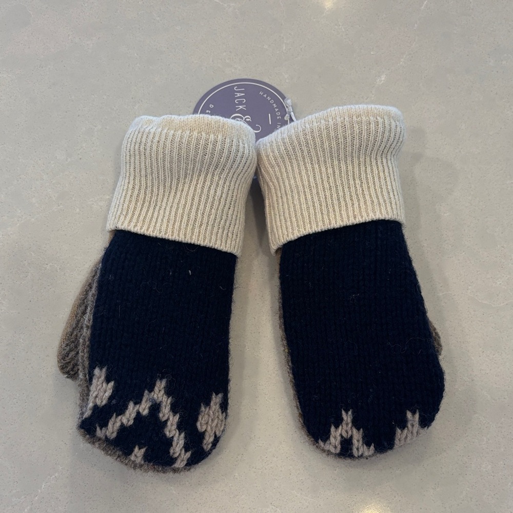 Fleece Lined Mittens - New With Tags